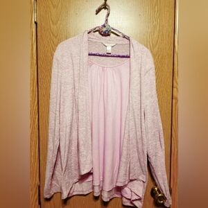 White Stag Cardigan Top SZ XL EUC